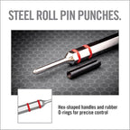 Real Avid Roll Pin Punch Set & Hammer + Non-Slip Magnetic Bench Block | 10 - Image 7