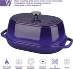 VORRINGARD Enameled Cast Iron Dutch Oven Pot - Image 3