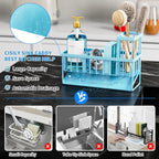 Cisily Blue Kitchen Sink Caddy Organzier - Image 5