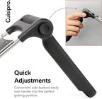 CUISIPRO Surface Glide Technology Stainless Steel Folding Handle Grater - Image 5