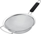 9" Large Extra Fine Mesh Strainer by KAFOOR