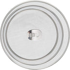 3 Pack Silver Stainless Steel Splatter Screens, Grease Splatter Guard by Unknown