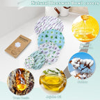 5-Size Reusable Beeswax Bowl Covers - Image 3