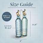 COOK WITH COLOR Glass Olive Oil Bottle Dispenser - Image 5