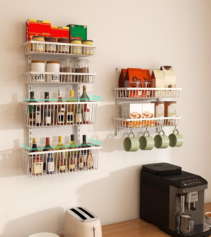 Mefirt Over The Door Pantry Organizer, Pantry Organization and Storage - Image 4