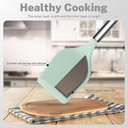 QMVESS Silicone Cooking Utensils Set, 446°F Heat Resistant Spatula, Spoons Set - Image 5