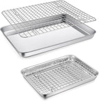 P&P CHEF 12.5 + 9 Inch Toaster Oven Pan by PPCHEF