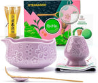 TEANAGOO 7-PCS Purple Matcha Whisk Set by TEANAGOO
