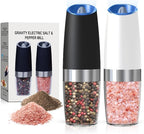 Battery Operated Salt And Pepper Grinder Set by Unknown
