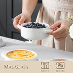 MALACASA Mini Cocotte Set - 14 OZ Small Casserole Dishes - Image 3