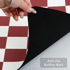 Ohocut Red Checkered Dish Drying Mat - Image 7