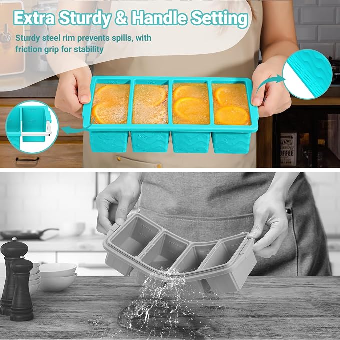 Doasuwish Silicone Freezer Molds - Image 4