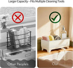 Sponge Holder for Kitchen Sink – Rustproof Stainless Steel, 360° Rotating Drain - Image 4