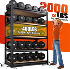 Set of 2 46" W Garage Shelving-2050 lbs 5 Tier Storage Shelves, Adjustable - Image 7