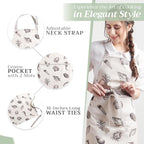 Maison d' Hermine 100% Cotton Apron - Image 5