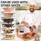 Premium Salt and Pepper Grinder Set - 6 oz - Image 4
