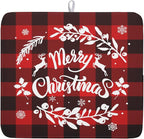 Merry Christmas Dish Drying Mat by Kawani