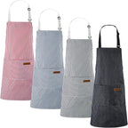 Handepo 4 Pcs Kitchen Aprons by Handepo