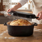 Dutch Oven for Bread Baking, 3.4 QT Bread Dutch Oven for Sourdough, Enamelled - Image 3