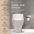 Day Moon™ - Toilet Paper Holder - Modern Roll Holder - Image 3