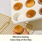 CAROTE 7-Piece Ceramic Baking Pans Set, Aluminized Steel Bakeware Sets - Image 5