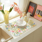 Spring Dish Drying Mat 18x24 Inches - Image 4