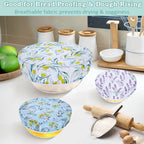 5-Size Reusable Beeswax Bowl Covers - Image 4