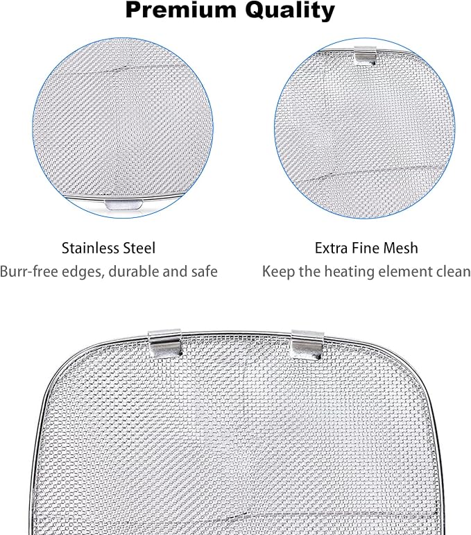 2PCS Stainless Steel Splatter Shield - Image 3