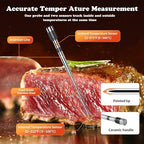 Wireless Meat Thermometer-Multi Sensors Digital Food Thermometer - Image 2