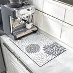 Findosom 2PCS 12" x 20" Dish Drying Mat & 24" x 5.5" Sink Splash Guard - Image 9