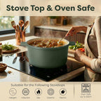 Gotham Steel 5 Qt Lightweight Dutch Oven Pot - Image 7