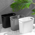rejomiik Small Trash Can, 3.5 Gallon Garbage Can, Slim Waste Basket, Plastic - Image 8