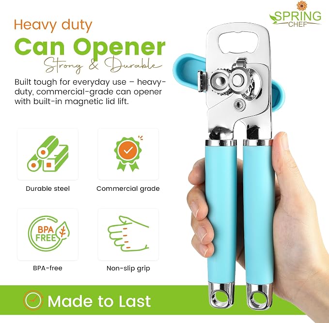 Spring Chef Stainless Steel Can Opener - Image 2