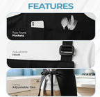 Utopia Kitchen 4 Pack Bib Apron Adjustable - Image 4