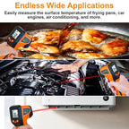 Laser Infrared Thermometer Non-Contact Digital Temperature Gun, -58℉～1112℉ IR - Image 6