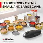 MUELLER HOME SmoothEdge Auto Electric Can Opener – Battery‑Operated One‑Touch w - Image 7
