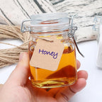 Brajttt 4 oz Spice Jars with Labels, 25 Pack Small Glass Jars with Lids - Image 8