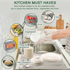 HANZENMA Roll Up Dish Drying Rack Over The Sink Kitchen Roll Up Sink Drying - Image 3