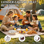 Reusable Aluminum Foil Food Cover, Heat-Insulating, Freshness-Preserving - Image 3