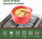 MINH LONG 1-Qt Porcelain Dutch Oven - Image 2