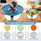 E-far Stainless Steel Mixing Bowls - Image 5