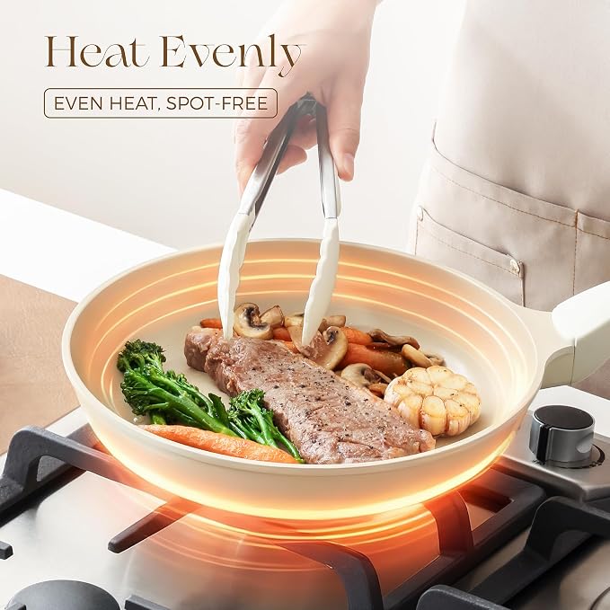 PRICUSIS Nonstick Ceramic Frying Pan - Image 5