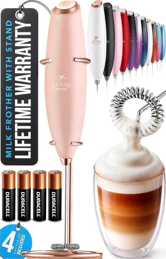 Zulay Kitchen Powerful Milk Frother Wand by ZulayKitchen