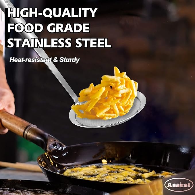 Anaeat Stainless Steel Fat Skimmer Spoon - Image 3