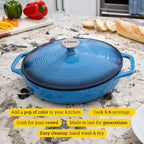 Lodge Essential Enamel Braiser - Image 2
