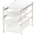Simple Houseware Stackable 3 Tier Sliding Basket Organizer Drawer by SimpleHouseware
