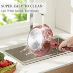 Vinchef Nonstick Toxin-Free Ceramic Cookware Deep Frying Pan Saute Pan - Image 6