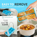 Silicone Freezer Molds for Soup - Image 4