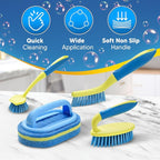 Scrub Brush Set for Bathroom Kitchen Bathtub Toilet Deep Cleaning Brush Tools - Image 8