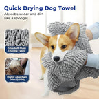 Muddy Mat Doggy Dryer, Highly Absorbent Microfiber Washable Dog Shammy Quick - Image 2